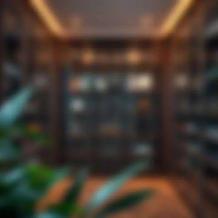 Magnificent Exploring the Utility and Aesthetic Appeal of Shelving Units with Glass Doors