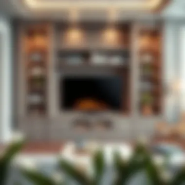 Magnificent Integrating a TV Cabinet with a Fireplace: An In-Depth Exploration