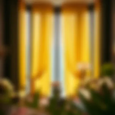 Magnificent The Aesthetic and Functional Dynamics of Yellow Black Curtains Magnificent The Aesthetic and Functional Dynamics of Yellow Black Curtains