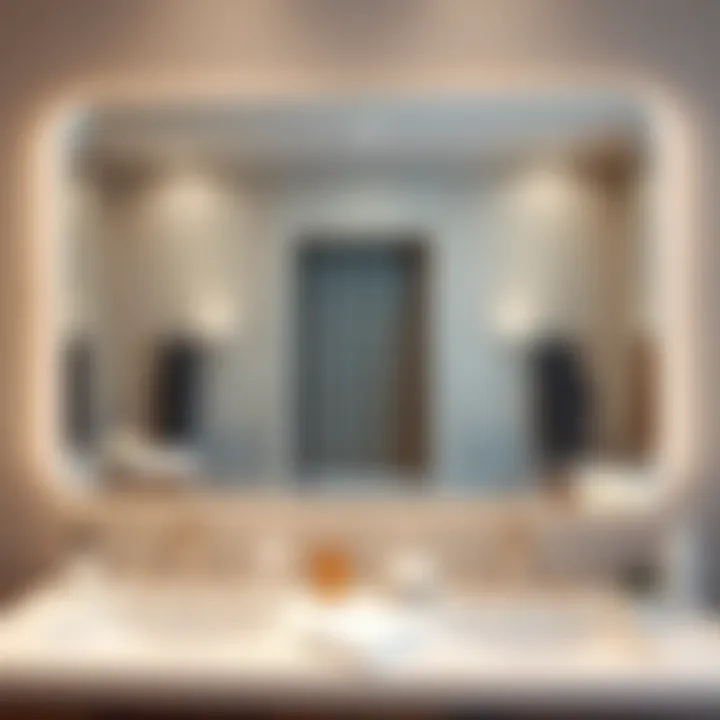 Magnificent The Art and Functionality of Beveled Bathroom Mirrors