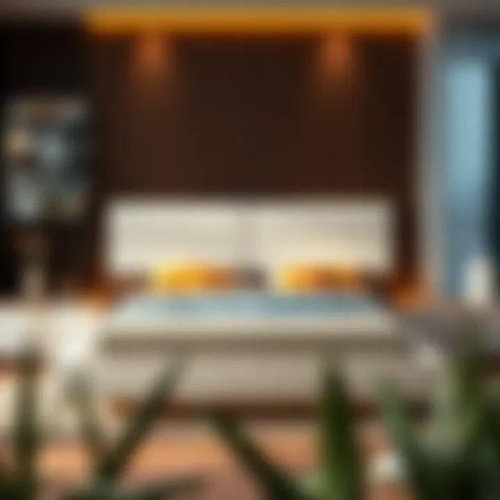 Innovative Storage Solutions in a Modern King Size Bed Modern king size bed showcasing innovative storage solutions