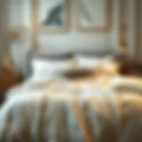 Aesthetic Appeal of Stylish Doona Covers Luxurious bedding arrangement featuring a stylish doona cover