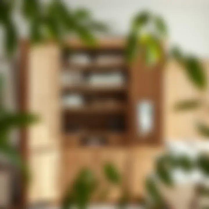 Selection of sustainable materials for cabinet construction