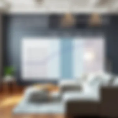 Understanding Paint Coverage Chart illustrating paint coverage calculations