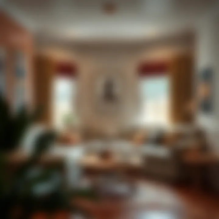 Cozy Nook Featuring a Sleeper Sofa Cozy nook featuring a sleeper sofa