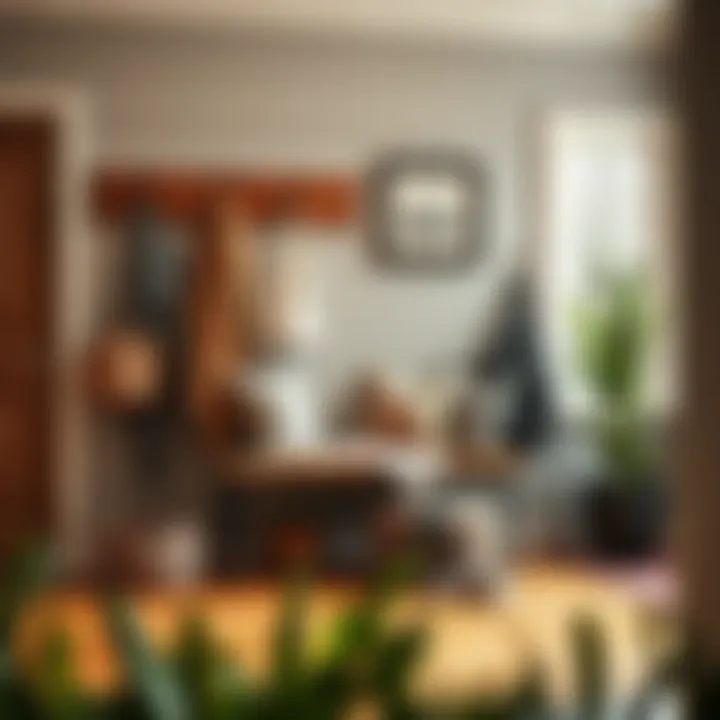 Innovative DIY Ideas for Coat Hooks and Bench Combinations Creative DIY coat hooks and bench solution in a cozy home