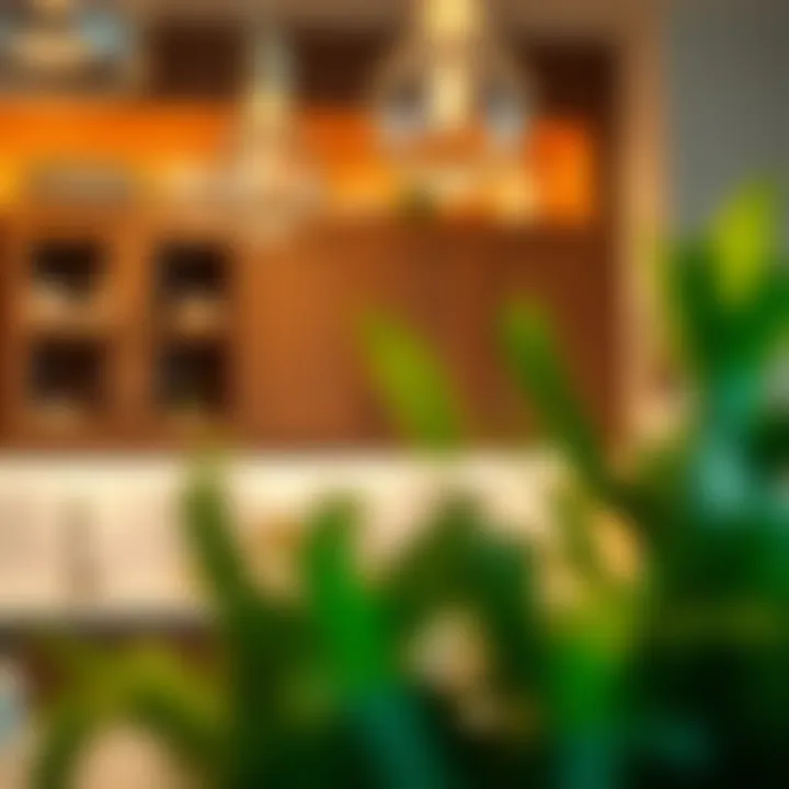 Benefits of Under Cabinet Lighting Showcasing the benefits of under cabinet lighting in kitchen decor