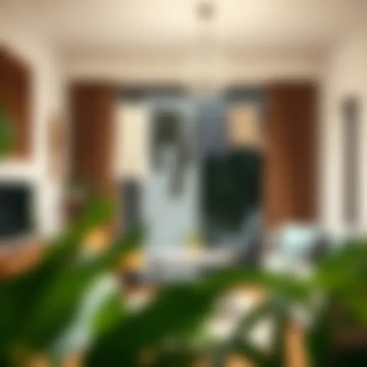 Stylish Indoor Drying Line in Modern Decor Stylish indoor drying line complementing contemporary decor