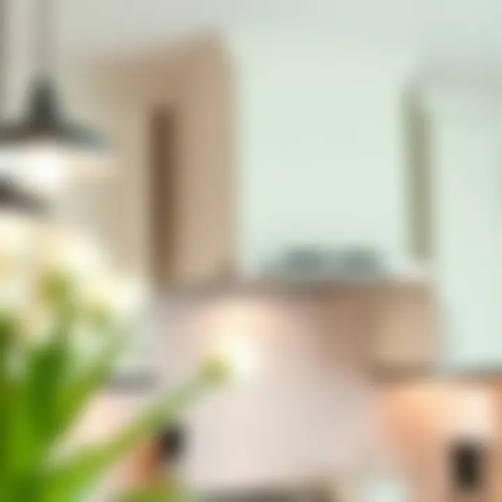 Illustration demonstrating the installation process of an under cabinet range hood