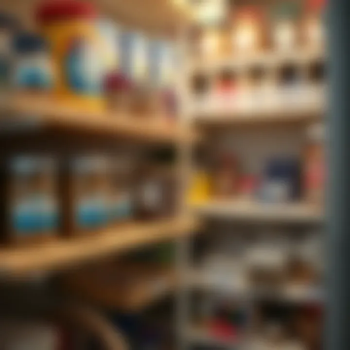 Effective Labeling for Streamlined Access Labels on pantry shelves for easy identification