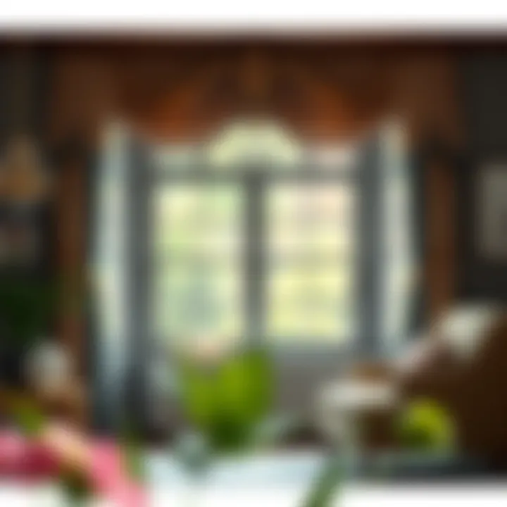 Variety of drapery styles for bay windows