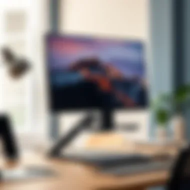 Monitor Stand for Improved Ergonomics Sophisticated monitor stand promoting better posture