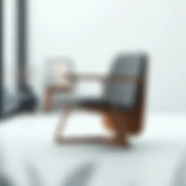 Minimalist Modern Chair Design Modern chair design showcasing minimalist aesthetics