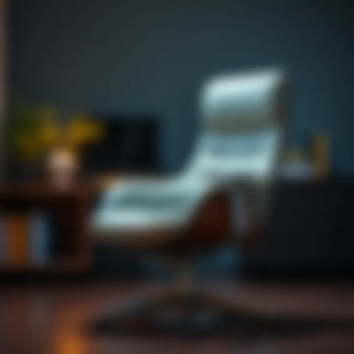 Stylish Office Chair Combining Comfort and Design Stylish office chair that merges comfort with design