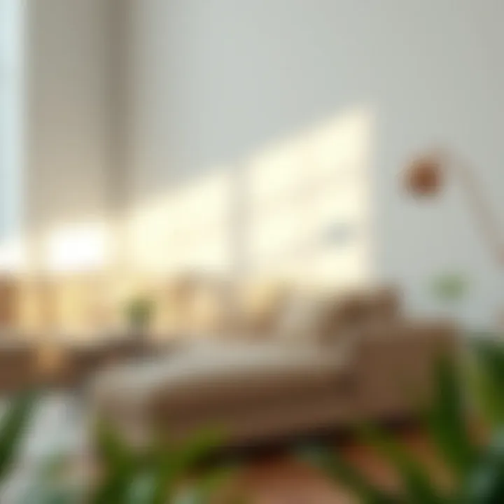 Cozy L-shaped sofa with eco-friendly materials