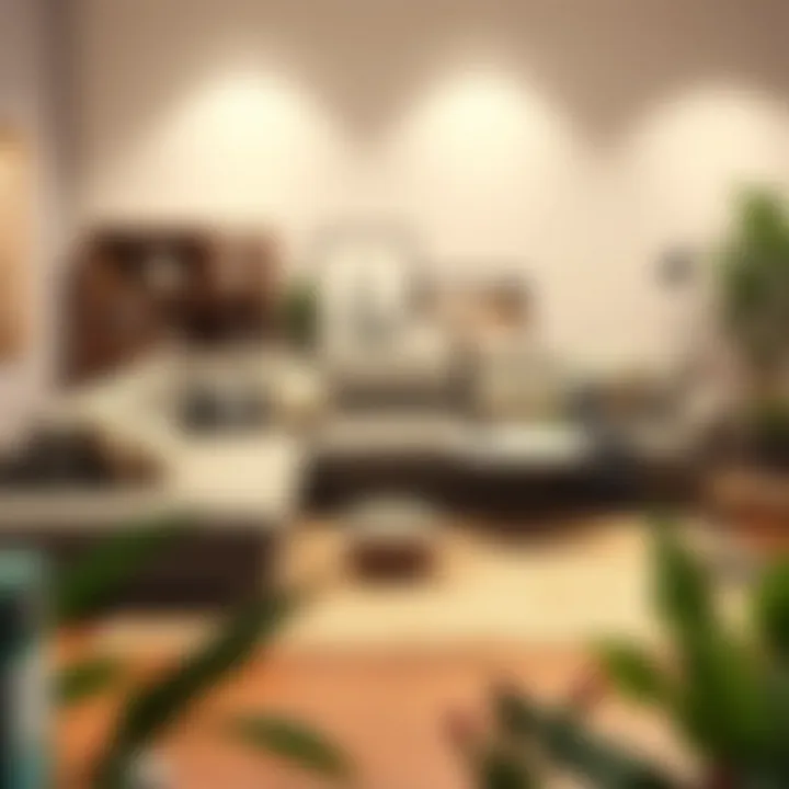 Functional L-shaped sofa with storage options