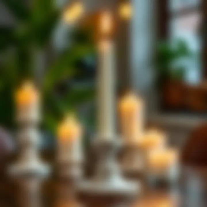 Creative DIY Candlestick Using Eco-Friendly Materials DIY candlestick project using sustainable materials