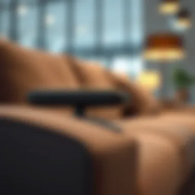 Ergonomically designed armrests for optimal comfort