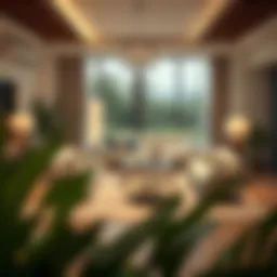 A beautifully arranged living room showcasing affordable furniture that exudes elegance.
