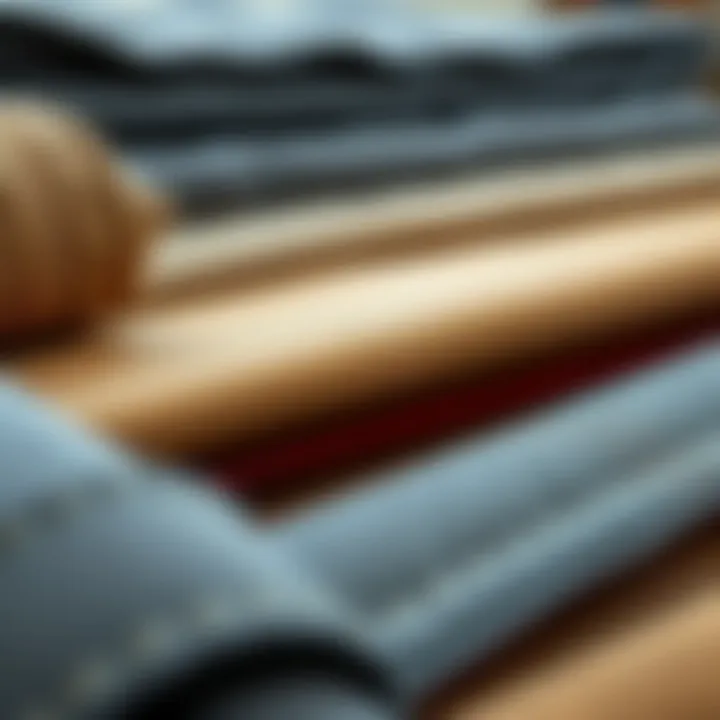 A close-up of various furniture materials, highlighting quality options for cost-effective purchases.
