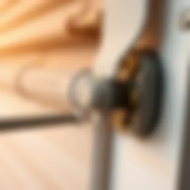 Functional Mechanics of Cordless Roller Shades Close-up of the functional mechanics behind cordless roller shades