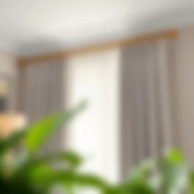 Well-Designed Installation Process Illustration of a well-designed installation process for long curtain rods