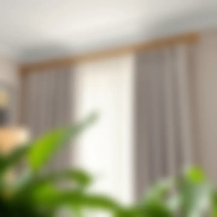 Well-Designed Installation Process Illustration of a well-designed installation process for long curtain rods