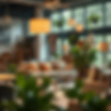 Sustainable furniture options on display