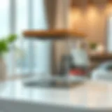 Elegant Design of Glass Storage Container Elegant extra large glass storage container with a wooden lid, showcasing its design