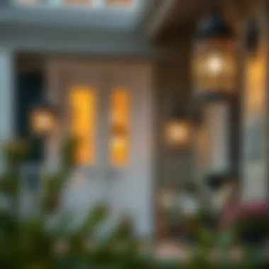 Stylish Lanterns for Your Entrance Modern lanterns enhancing porch aesthetics