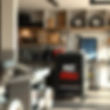 Aesthetic Appeal of Garage Stands Stylish garage stands contributing to home aesthetics and decor.