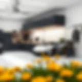 Innovative Garage Stand Design A modern garage stand showcasing innovative design and functionality.