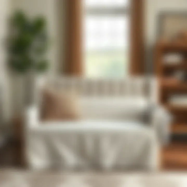 Stylish Bench Slipcover Designs Stylish design options for bench slipcovers displayed together