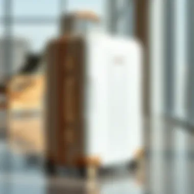 Innovative suitcase design featuring drawers