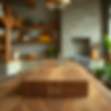 Exquisite Wood Craftsmanship in Butcher Blocks Elegant 6x4 butcher block showcasing rich wood grains