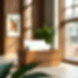 Sustainable Elegance in Paper Storage Elegant large paper holder made from sustainable materials.