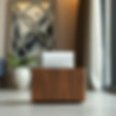 Versatility in Design: Adapting to Various Styles Versatile large paper holder suitable for different decor styles.