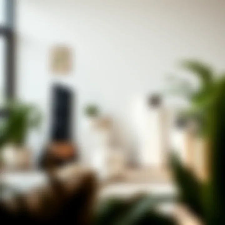 Aesthetic Arrangement of Storage Solutions Stylish long thin storage containers arranged artistically in a modern living space.