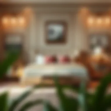 Elegant bedroom setup demonstrating affordability and style