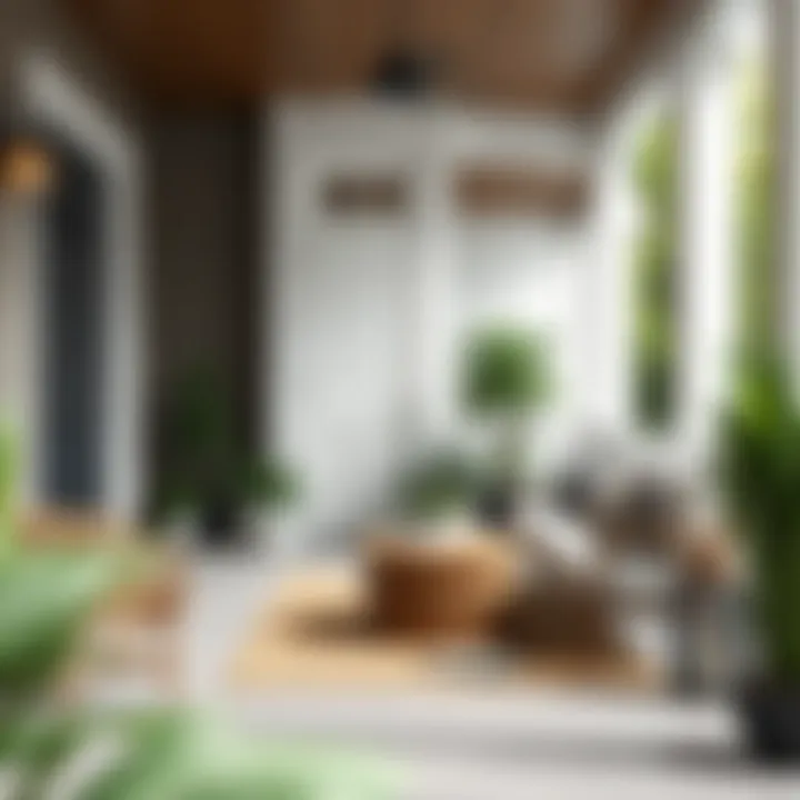 Modern Porch Decor Trends Trendy porch setting with comfortable seating and decor