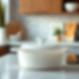 Contemporary Pyrex storage lid design showcasing its sleek profile