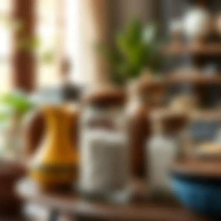 Cultural Richness in Culinary Tradition Culturally diverse salt and pepper jars displayed in a home setting