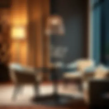 Fostering Connections Charming small round table enhancing conversation ambiance