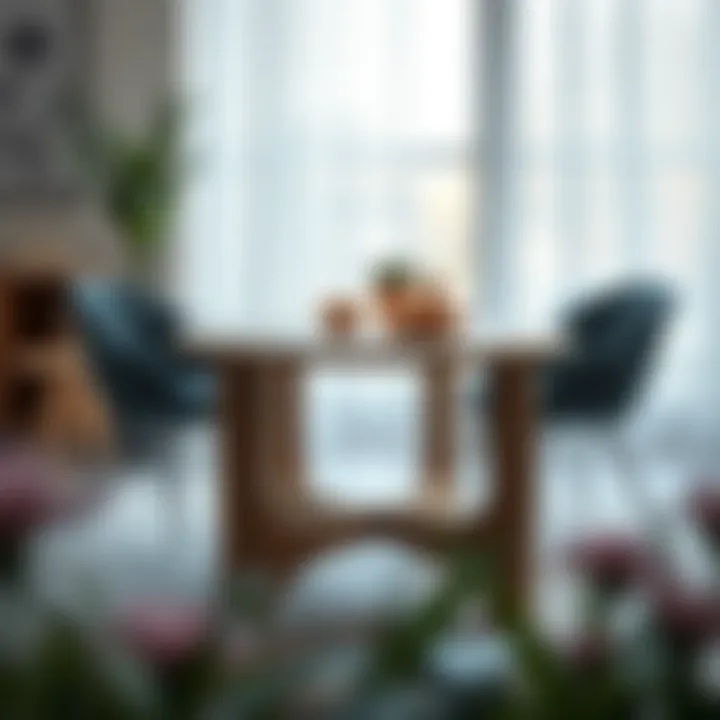 Diverse Material Options Versatile small round table with unique material choices