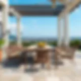 Exploring Square Outdoor Dining Tables for Eight with Umbrella Holes Introduction