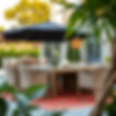 Exploring Square Outdoor Dining Tables for Eight with Umbrella Holes Summary Exploring Square Outdoor Dining Tables for Eight with Umbrella Holes Summary