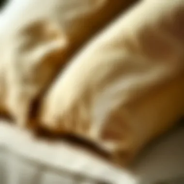 Texture and Fabric of Sunbrella Piped Cushions Close-up view of the texture and fabric of Sunbrella piped cushions