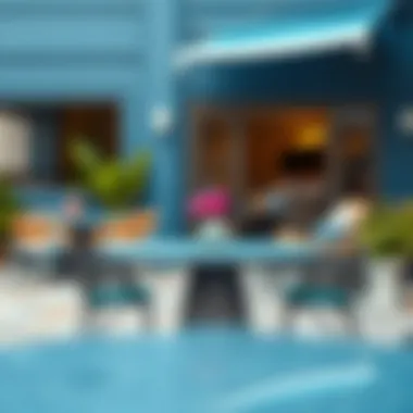 Exploring the Aesthetic and Functional Appeal of Blue Outdoor Tables Introduction Exploring the Aesthetic and Functional Appeal of Blue Outdoor Tables Introduction