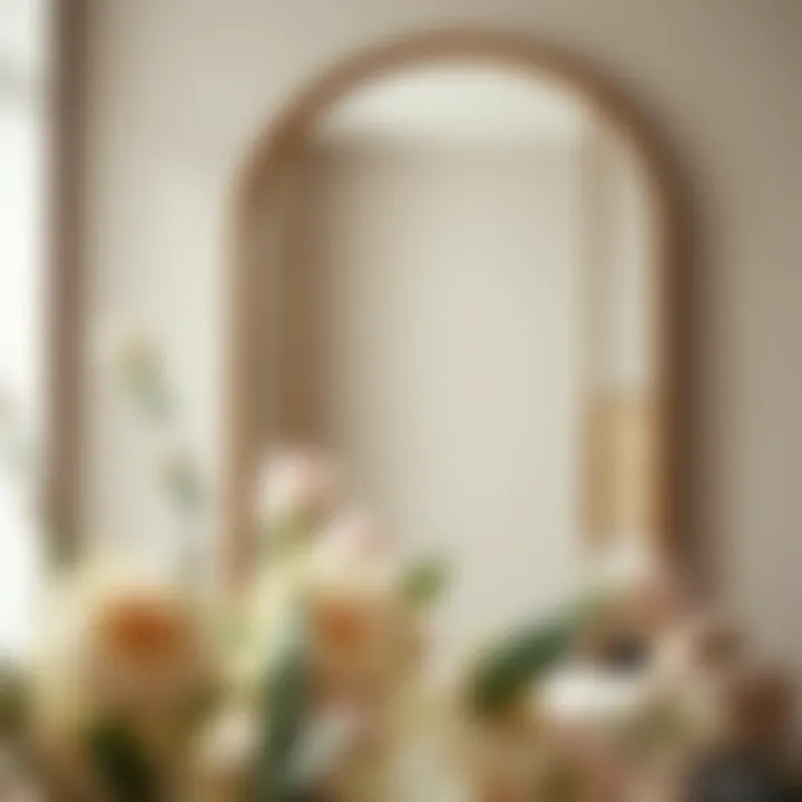 Notable Exploring the Aesthetic and Functional Dimensions of Large Asymmetrical Mirrors