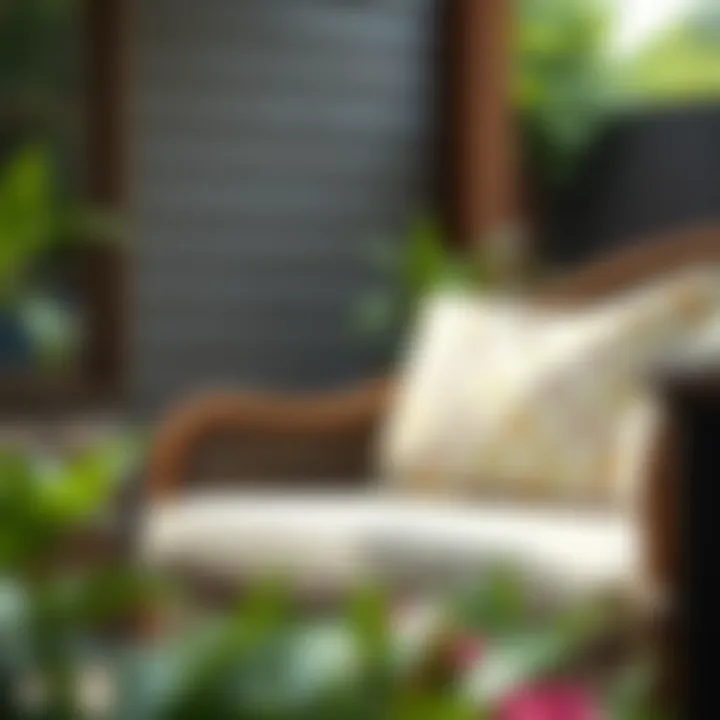 Visual Guide to Maintenance Tips for Wicker Cushion Set Maintenance tips illustrated visually for the wicker cushion set